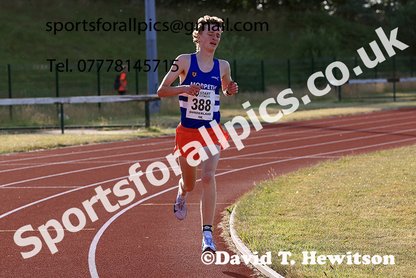 Senior Mens 2025 Sunderland 5k, Silksworth, Sunderland. Photo: David T. Hewitson/Sports for All Pics